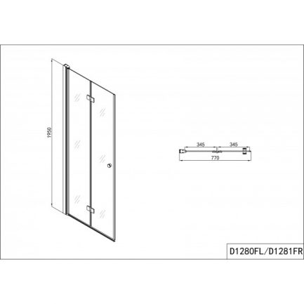 Smartflex sklopiva vrata - Sanoterm 2