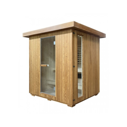 Vanjska kombinirana infracrvena i finska sauna Lahti (1) - Sanoterm