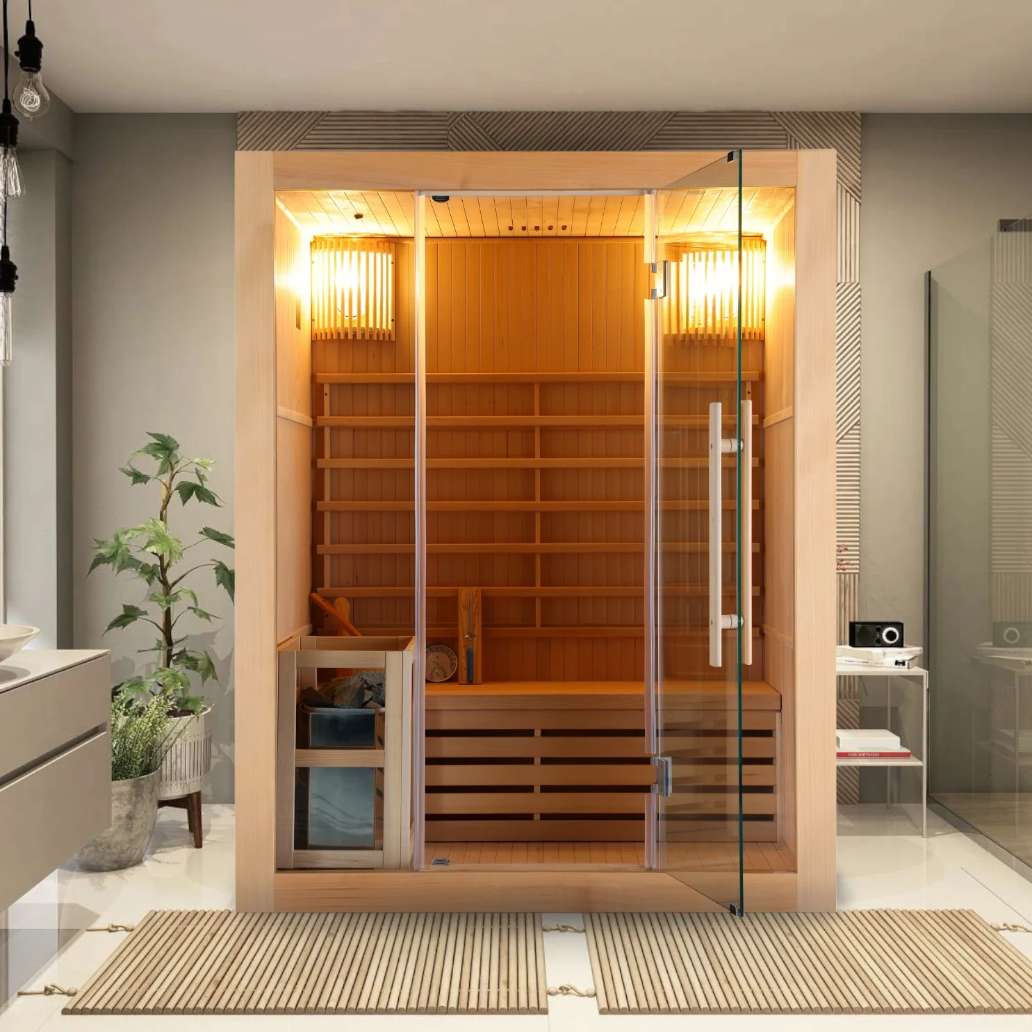 Finska sauna Riga - Sanoterm 4