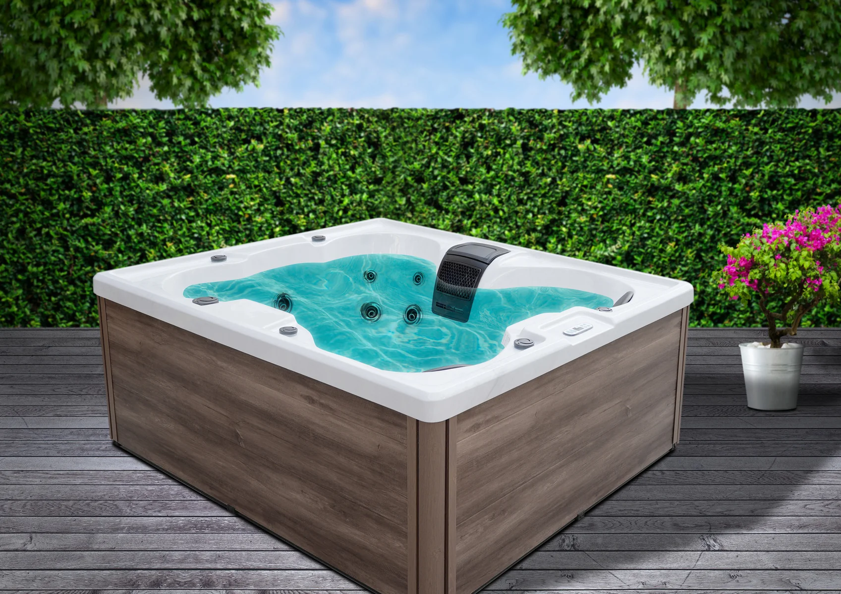 Hidromasažni bazen jacuzzi Catania SPA62 14 - Sanoterm