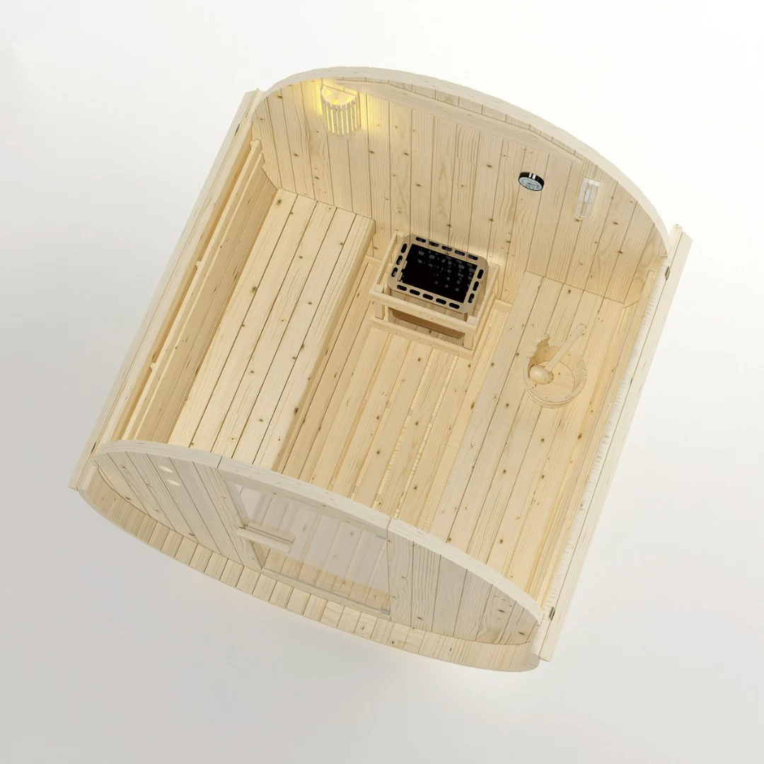 Vanjska finska sauna Tromso L - Sanoterm 15