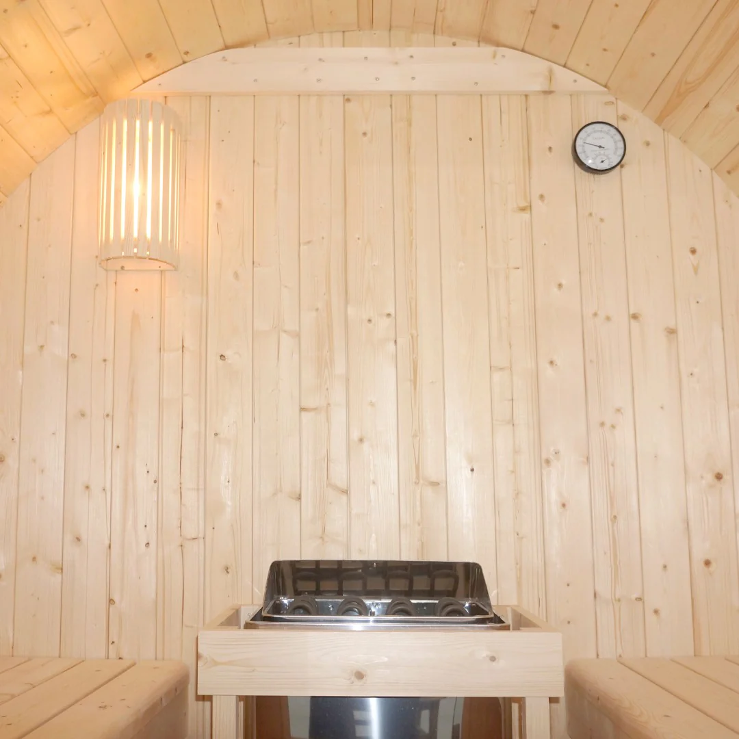 Vanjska finska sauna Tromso L - Sanoterm 19